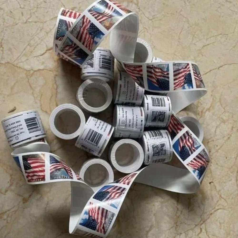 Forever Stamps 2024 ten roll 20 roll = 2000 pcs